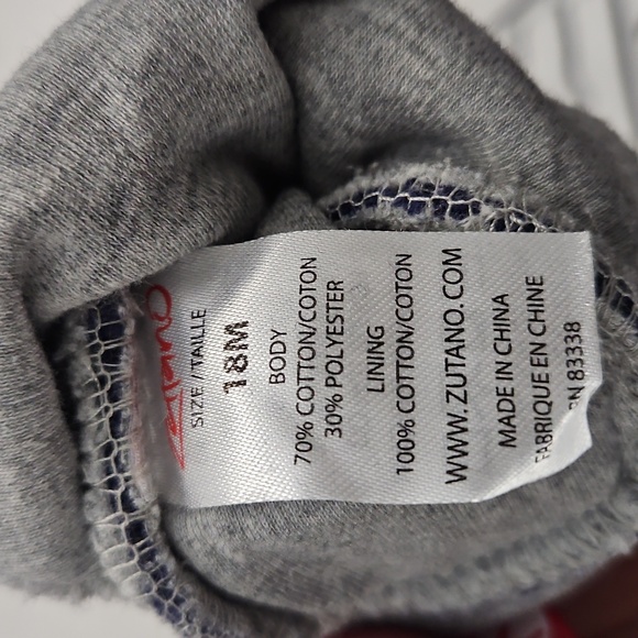 Zutano fleece baby bootie with two snap closure - Picture 5 of 7